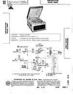 WESTINGHOUSE H50MP1 SAMS Photofact®