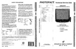 PANASONIC CT27G21U SAMS Photofact®