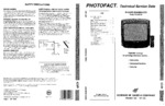 PHILIPS MAGNAVOX PR1319C121 SAMS Photofact®