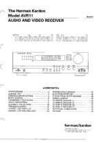 Harman Kardon AVR11 OEM Service