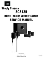 JBL SCS135 OEM Service