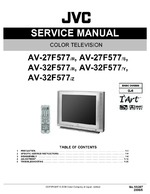 JVC AV-27F577R OEM Service