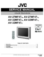 JVC AV-32MF47Y OEM Service