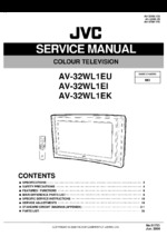 JVC AV-32WL1EL OEM Service