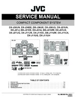 JVC DXJ21UN OEM Service