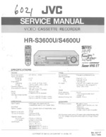 JVC HRS4600U OEM Service