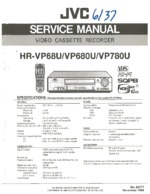 JVC HR-VP680U OEM Service