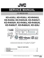 JVC KDR406UN OEM Service