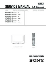 Sony KF42WE610 OEM Service