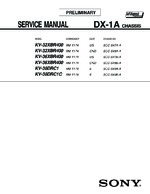 Sony KV32XBR400 OEM Service