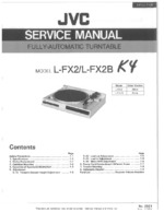 JVC LFX2 OEM Service