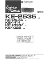 PIONEER KE1414 Schematic Only