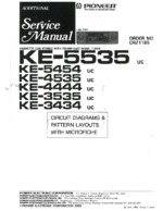 PIONEER KE5454 Schematic Only