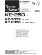 PIONEER KE3033 Schematic Only