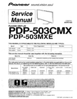 Pioneer PDP503CMX OEM Service