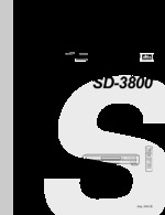 Toshiba SD3800 OEM Service