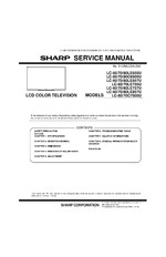 SHARP LC60LE7500U Service Guide