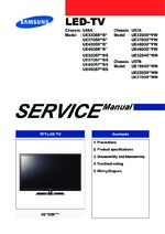 Samsung UE46D5000PWXXU Service Guide
