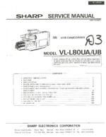 SHARP VLL80 OEM Service