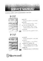 Sherwood VCDC-747 OEM Service