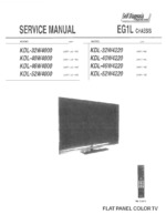 SONY KDL-40W4000 OEM Service