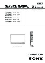 Sony KDS50A2020 OEM Service