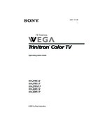 Sony KV32FS13 OEM Owners