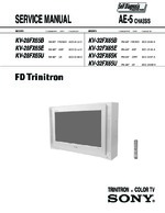 Sony KV32FX65E OEM Service