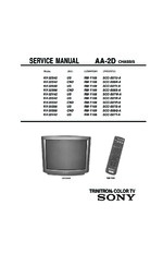 Sony KV35S66 OEM Service