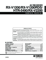 Yamaha HTR-5490 OEM Service