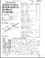 KENWOOD SW100A OEM Service