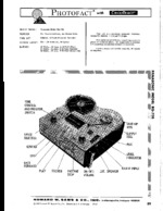 PANASONIC RQ705 SAMS Photofact®