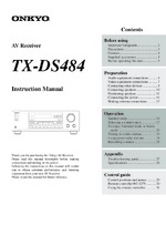 Onkyo txds484 OEM Owners